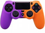Welovegames silikoonist kaitse&uuml;mbris ps4 dualshock 4 puldile, lilla+oranž