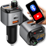 Auto Fm-saatja Bluetooth, Qc 3.0 laadija, vabak&auml;eseade