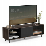 Mahukas telerialus kuni 60-tollisele telerile, laineline klaas, tuhkhallikas-pruun