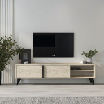 TV laud Asir Benoit, 160x35x29.6 cm, pruun