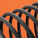 Evelatus FlexCharge USB-C USB-C 2m 60W Kootud Kaabel Must