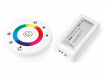 Raadiosagedus (RF) kontroller RF-T1-002 RGB LED ribadele - valge