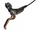 Hayes Dominion A4 pidur, must-kuldne, taga, 160 cm