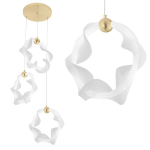 Rippvalgust Toolight Led G012-3Cpr White Gold