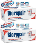 Biorepair "fast Sensitive Repair" hambapasta Microrepairiga, uus koostis - 75 ml tuubid (2 tk)
