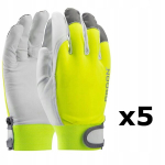 Helkurkindad Reflex Sk&oacute;ra Fluo 5 paari, suurus 8