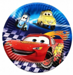 Peokomplekt s&uuml;nnip&auml;evaks laudlina taldrikud salvr&auml;tikud Cars Autod V&auml;lk Mcqueen