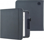 Dmluna &uuml;mbris Tolino Vision Color (2024), Vision 6 (2021) ja Kobo Libra Color (2024), Libra 2 (2021), 7-tolline, Pu nahast folio &uuml;mbris, automaatse &auml;ratamise/unerežiimi funktsioon, must