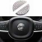 Teemantkleebis roolile, volvo logo
