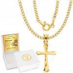 Kuldne Kett 925 Rist Medaljon Armulauale Ristimisele Konfirmatsioonile Graveer