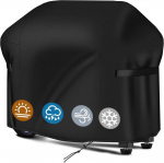 Bbq grillikate, Weber grillikate, ilmastikukindel, rebenemiskindel, mitu disaini, sobib erinevat t&uuml;&uuml;pi grillidele (132 x 66 x 109 cm), must