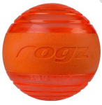 Rogz Squeekz oranž pall, 6,4 cm