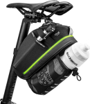 Rockbros jalgratta sadulakott 1.5 l kriimustuskindel jalgrattakott pudelihoidjaga jalgratta sadulakott mtb maanteejalgrattale kokkupandavale jalgrattale
