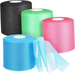 Buguuyo 4 rulli pre wrap sportteip, hingavad vahtribad spordiks, randmetele, jalgpallile ja juustele, mitmek&uuml;lgne, suur, lihtne kasutada, l&ouml;&ouml;ke neelav