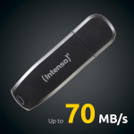 USB pulk Intenso Speed ​​​​line 256gb Usb 3.2 m&auml;lupulk, must