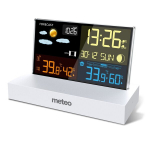 METEO SP110B ilmajaam DCF-ga, valge