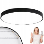 V&otilde;imas must &uuml;mmargune 60 cm LED laelamp &ndash; paneel puldiga