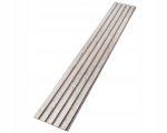 Liistud hallil vildil Noble 275cm x 27cm - Suomi 703