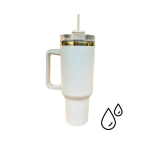 HydroCup k&otilde;rrega termokruus XL 1200ml - kuldne kreemine