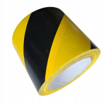 Isekleepuv hoiatuslint Epat kollane-must, 50mm x 33m