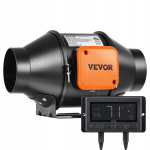 Vevor kanaliventilaator 21w vaikne kanaliventilaator
