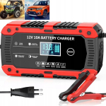Auto akulaadija 12v 10a Lcd parandusfunktsiooniga