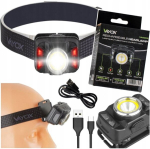 Vayox led pealamp, akuga, liikumisanduriga ja usb-c, 430