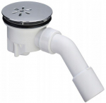 Kroomitud du&scaron;ialuse sifoon Tempoplex, &auml;ravool 90 mm, toru 40/50 364786 Viega