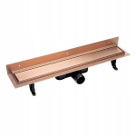Seina&auml;&auml;rne lineaarne &auml;ravool Laveo Basso 80 cm roosa kuld