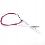 Knitpro metallist vardad trossiga 50cm - 7,00mm