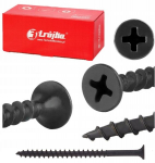 Mustad puidukruvid 140 mm fosfaaditud kipsplaadile 1 kg