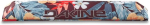 Dakine Aero Rack Pads 28 tolli - Full Bloom