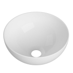 Granitan Neso t&ouml;&ouml;pinna valamu &uuml;mmargune valge keraamiline vannitoa valamu