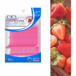 Maasika maitsega hambaniidi-hambaorgid 30 tk hammastele