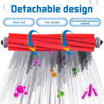 Tolmuimeja asenduskomplekt, 17 osa asendusosad Roomba jaoks (filter, k&uuml;ljeharjad, mopid, peamised harjad, puhastust&ouml;&ouml;riist), &uuml;hildub Xiaomi Roborock S7, S7+, S7 Pro, S7 Maxv