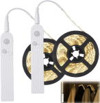Led riba liikumisanduriga, 2m, 3500k, Usb laetav