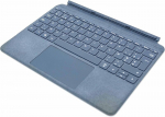 Microsoft Keyboard Type Cover Surface Go Signature &ndash; prantsuse Azerty klaviatuur &ndash; Ice Blue (alcantara) &ndash; &uuml;hildub ainult Surface Go, Surface Go 2 ja Surface Go 3
