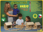 Walachia Vario puidust ehituskomplekt, 72 osa