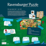 Ravensburger Puzzle X Crime Kids &ndash; R&ouml;&ouml;vitud aeg &ndash; 264-osaline pusle krimim&auml;ng 1&ndash;4 noorele detektiivile alates 9. eluaastast