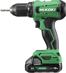 Hikoki Ds18da Akutrell (18 V, Li-ion, 50 Nm, 20-astmeline p&ouml;&ouml;rdemomendi reguleerimine, Led, transpordikohvris, sisaldab 2 x 2.0 Ah akut ja laadijat)