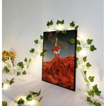 Kunstlik luuderohi + LED-valgustid