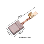 Srunde s&uuml;sinikharjade komplekt, 6 tk, s&uuml;sinikmootori harjad, makita harjapesa makitale, asendab cb-440/cb-448/cb-436/195021-6/194427-5/194159-4, s&uuml;sinikpliiatsid, elektrit&ouml;&ouml;riista asendus, 13 x 10 x 3 x 35 mm