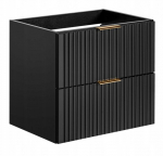 Vannitoakapp Adel, 60x46x57 cm, must