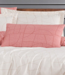 Satiinist padjap&uuml;&uuml;r Premium Nordic Pink 50x70 cm