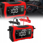 10a intelligentne akulaadija Auto Lifepo4 Lcd 24v 12v