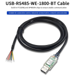 Usb-rs485 konverteri kaabel Ft232rq kiibiga, 1,5 m