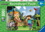 Ravensburgeri Minecrafti pusle 100 xxl t&uuml;kki lastele alates 6. eluaastast