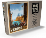 Mypuzzle Itaalia, Veneetsia: La Dolce Vita, Vintage plakat - Premium 1000 t&uuml;kiline pusle - Mypuzzle Special Collection by Anderson Design Group
