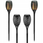 Led aiavalgustus p&auml;ikesepatareidega, 4 lambi komplekt