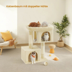 Kassipuu, 68 x 48 x 101 cm, beež, Kassipuu, Feandrea PCT61W, 68 x 48 x 101 cm, beež